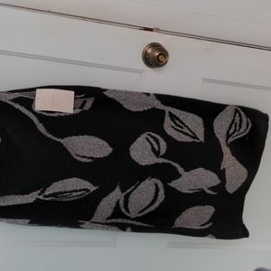 Henry Grethel Size L Lambswool and Angora Black and Silver Skirt